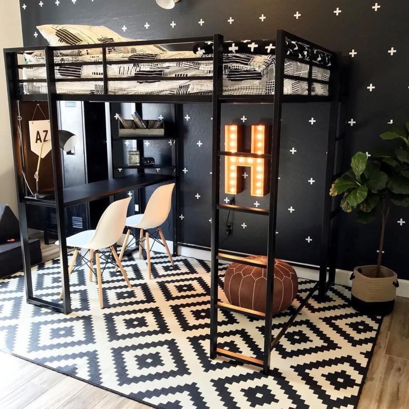 Loft bed кровать чердак