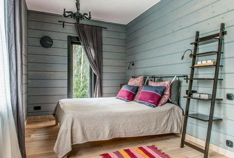 Tikkurila зеленый имитация бруса