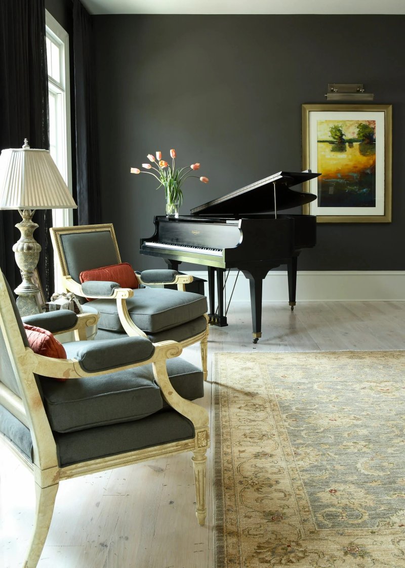 Grand piano living room