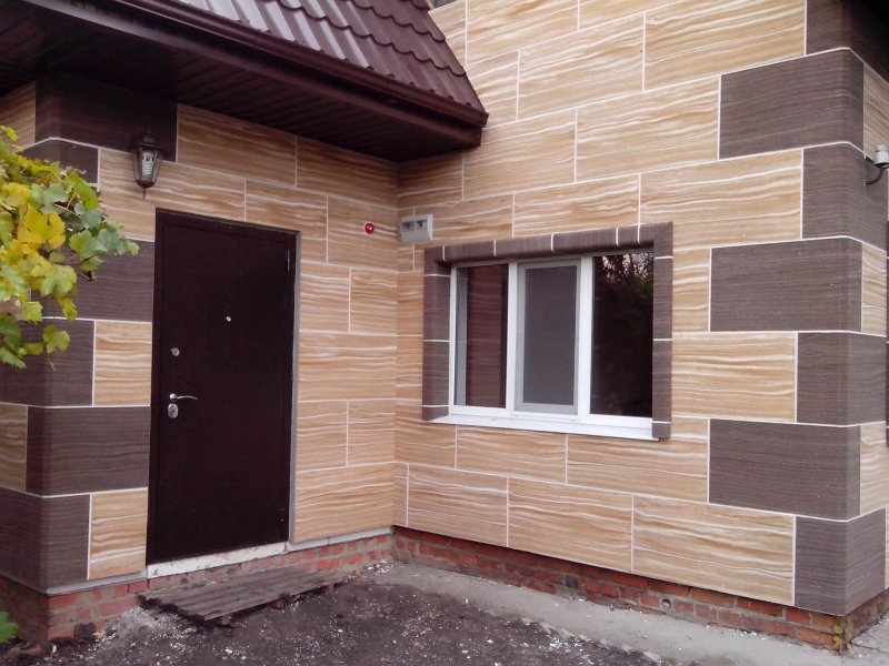 Фасад керамика термопанели