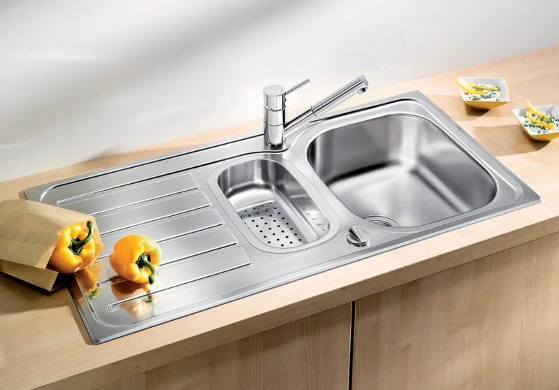 Мойка для кухни из нержавеющей стали blanco