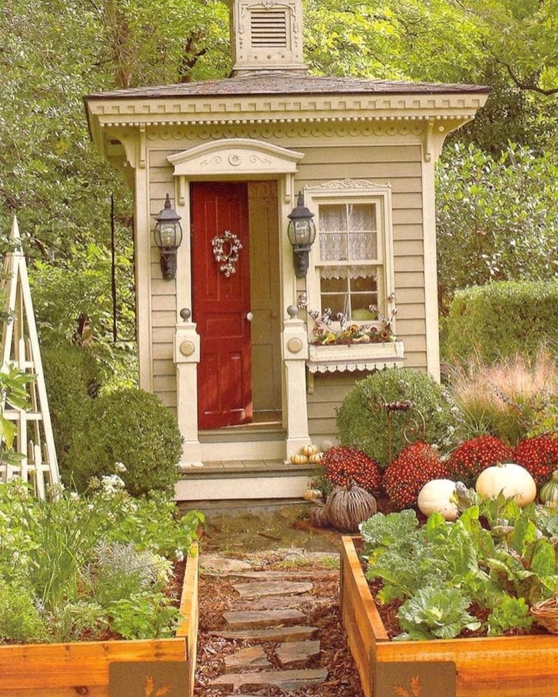 Садовый домик shed garden