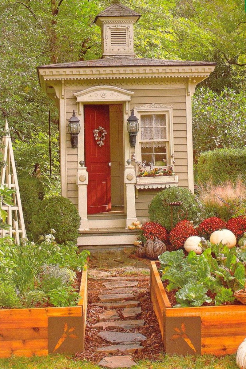 Садовый домик shed garden