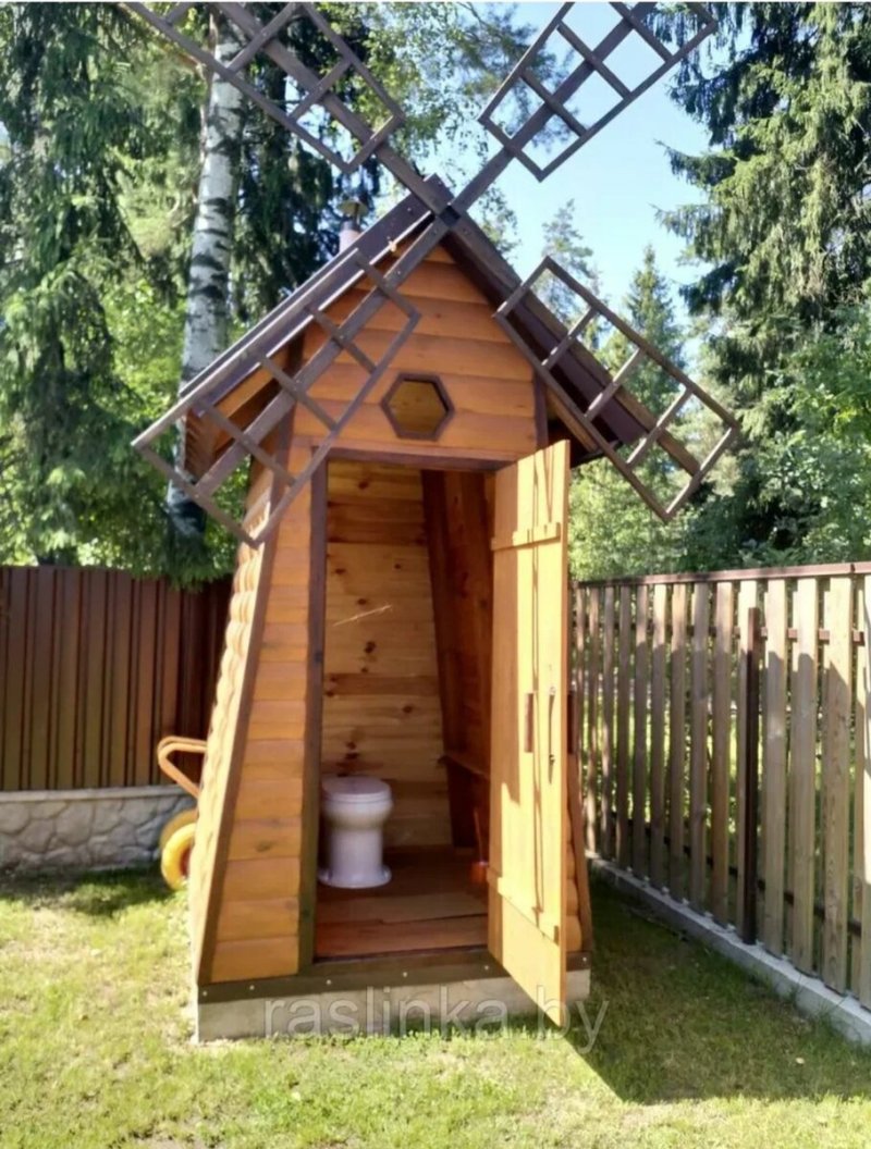 Туалетдеревнный для дачи