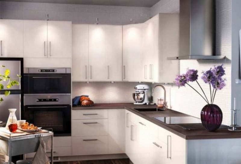 Угловая кухня ikea