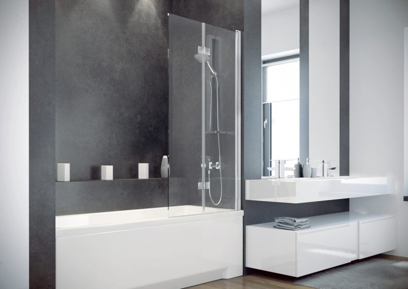 Шторка на ванну huppe design pure