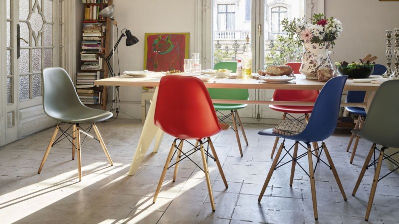 Стул eames dsw