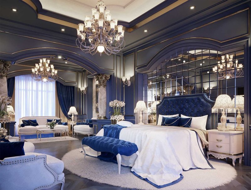 Дворец luxury antonovich design спальни