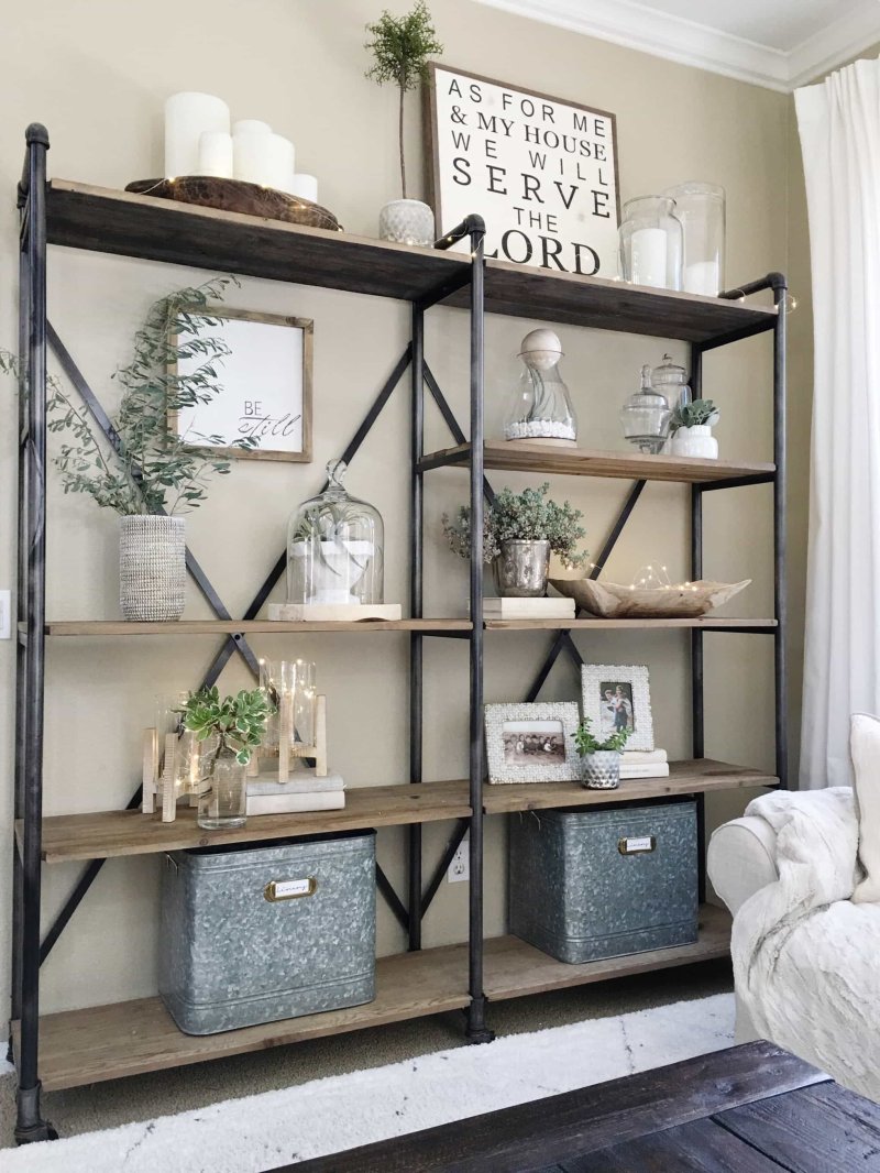 Стеллаж лофт ikea