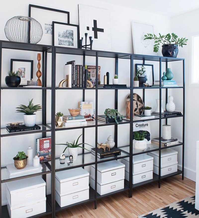 Стеллаж ikea витше