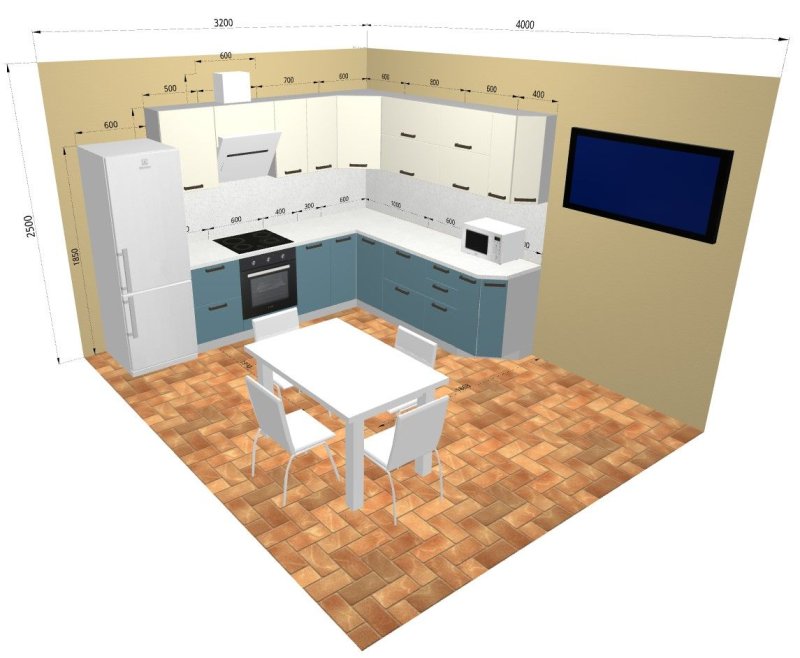 Кухня вардек 3 d конструктор