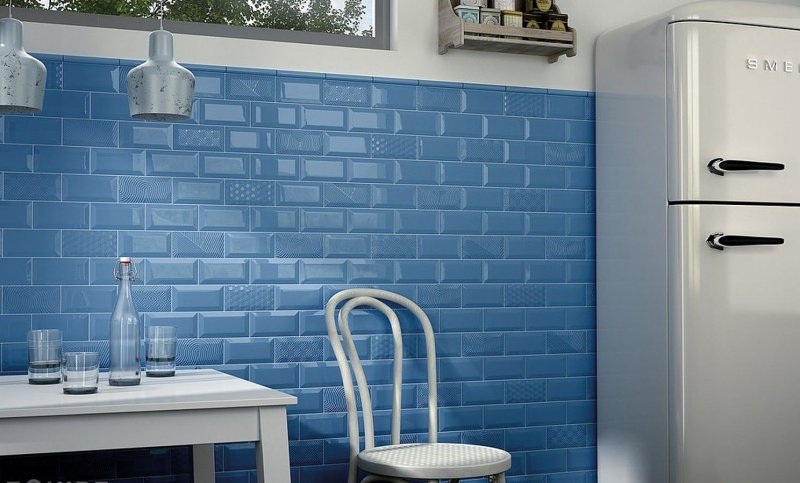 Плитка equipe metro blue