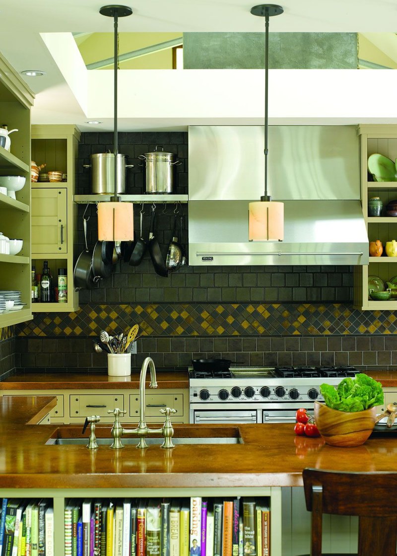 Фартук для кухни из плитки