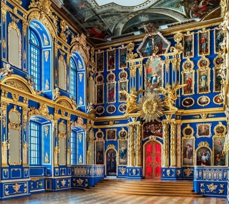 Екатерининский дворец в царском селе