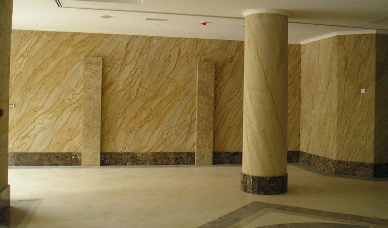 Гибкий камень в интерьере