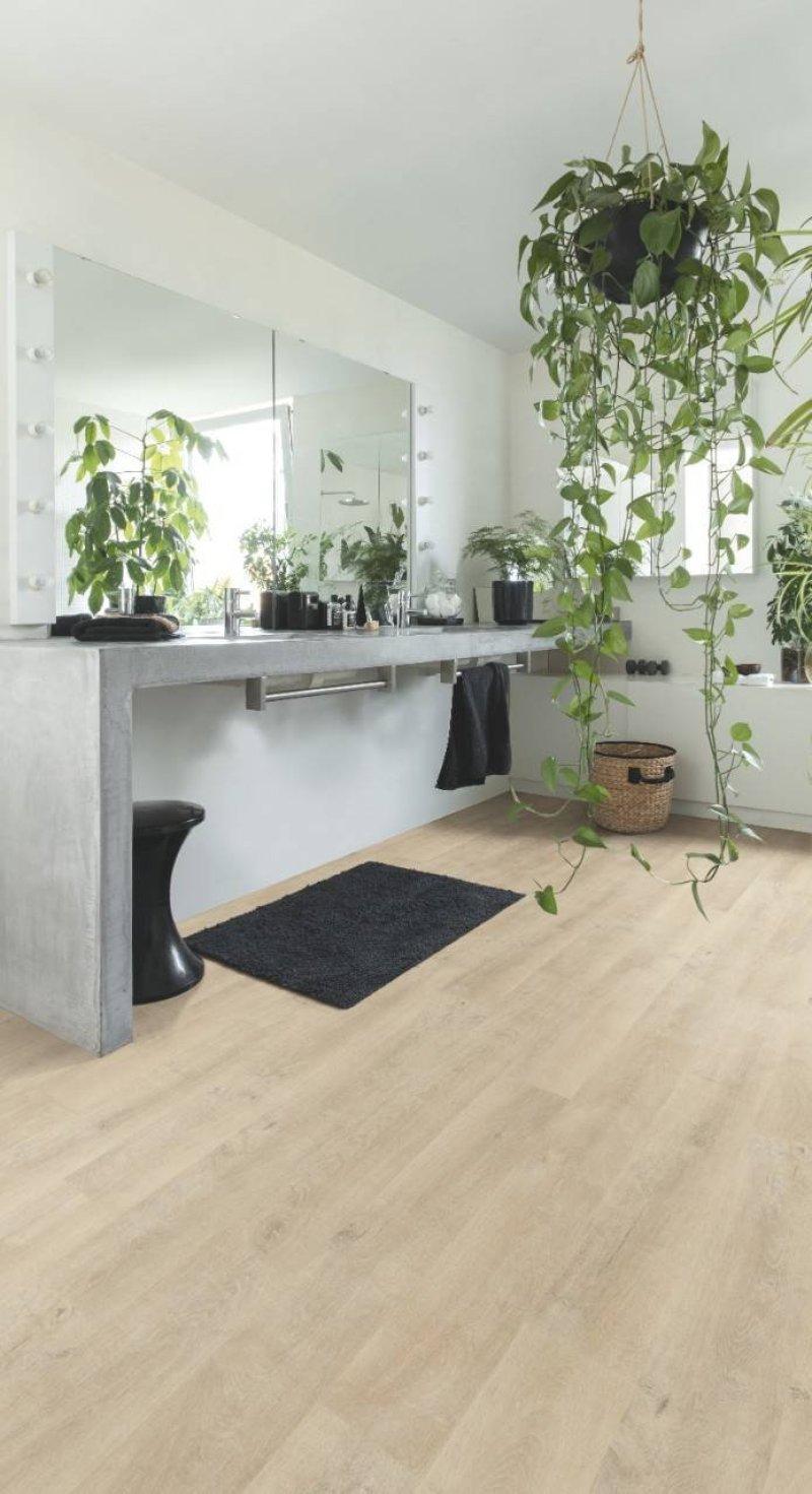 Ламинат quickstep eligna u3576 дуб старинный бежевый