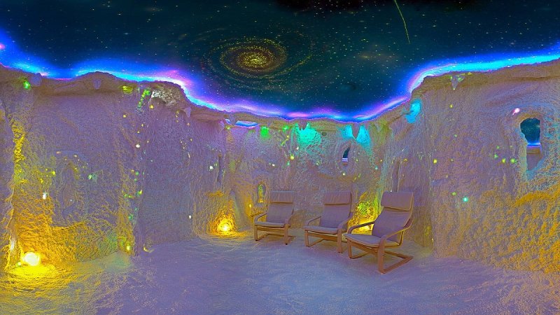 Галокамера соляная пещера