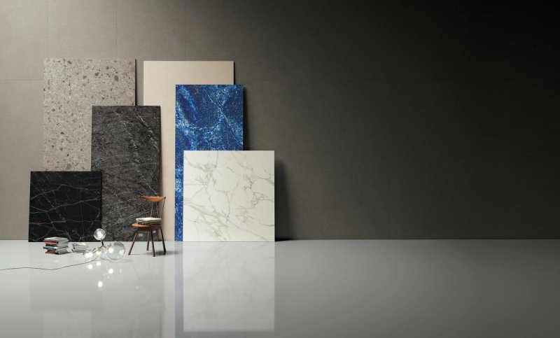 Керамогранит ariostea marmi classici grey marble luc