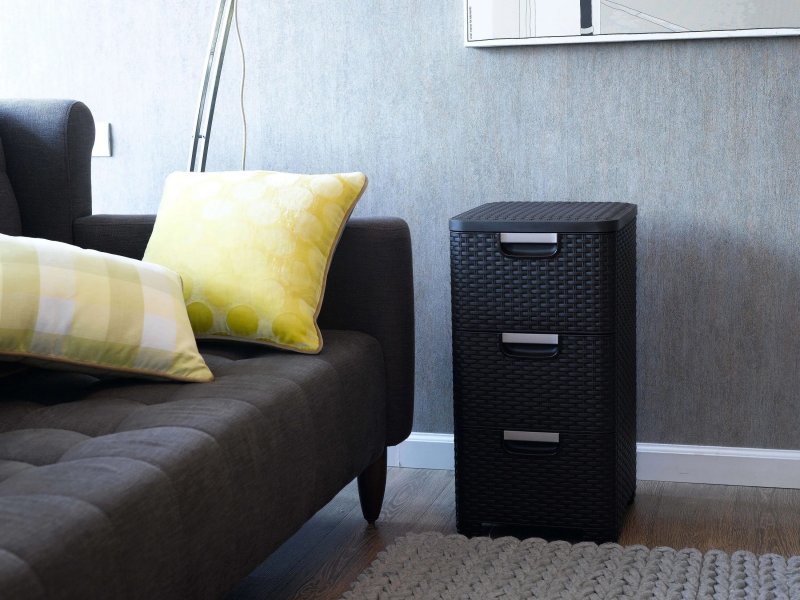 Curver style rattan комод