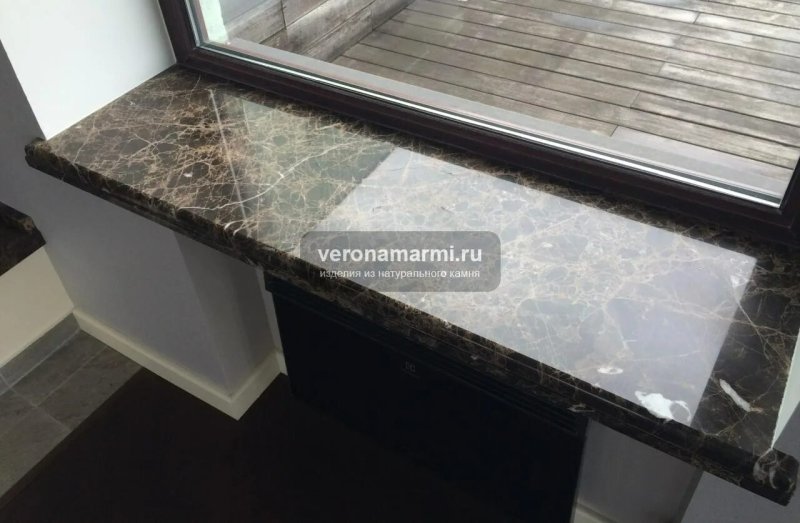Подоконник из мрамора