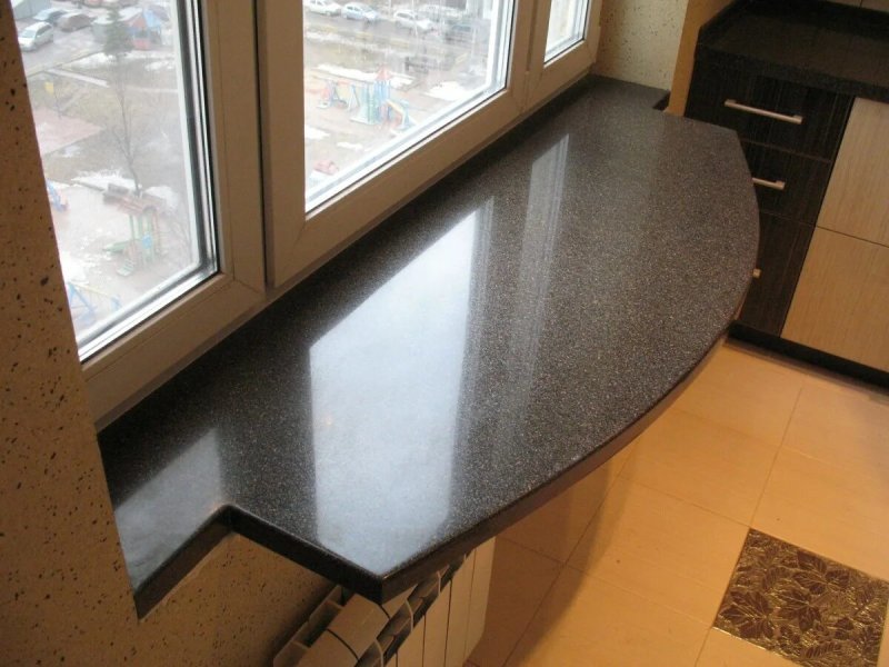 Подоконники из искусственного камня corian