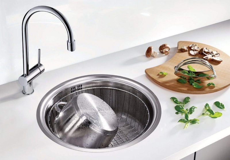Мойка для кухни из нержавеющей стали blanco