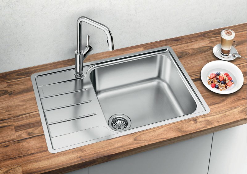 Мойка для кухни из нержавеющей стали blanco