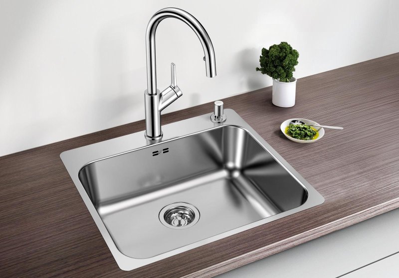 Мойка для кухни из нержавеющей стали blanco