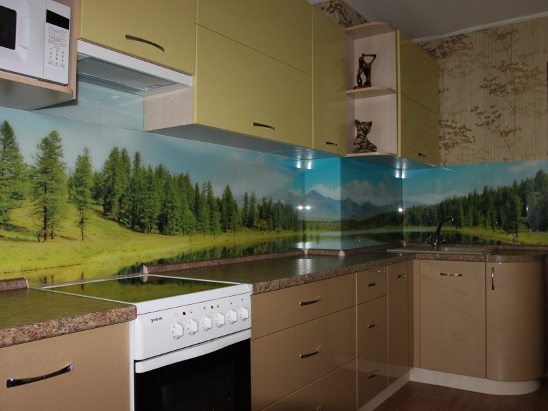 Кухонные фартуки