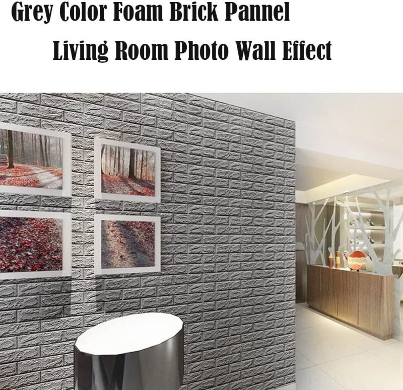 3d cамоклеющиеся панели кирпич оникс brick beigewhite