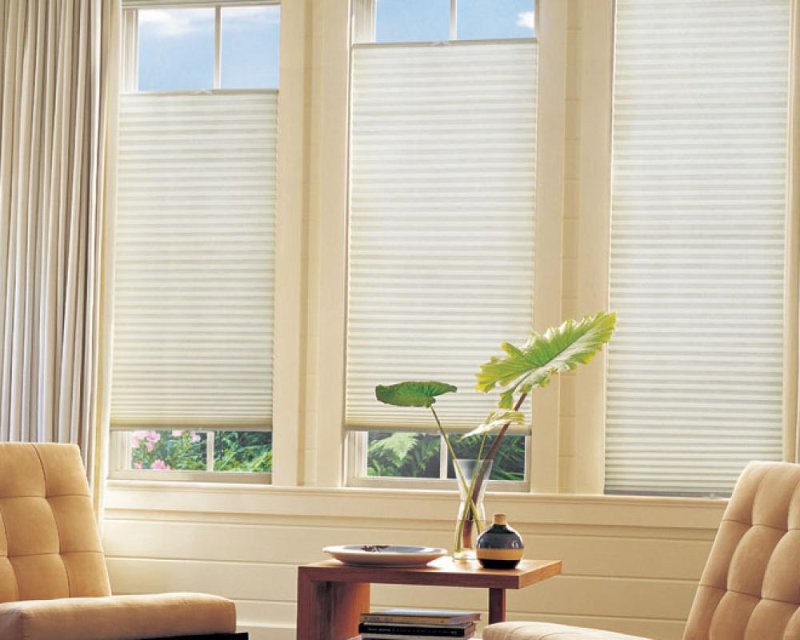 Плиссе hunter douglas