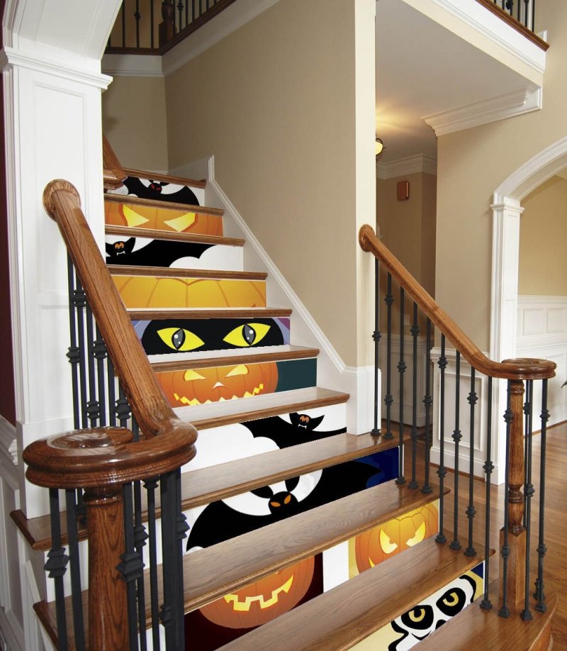 Halloween лестница