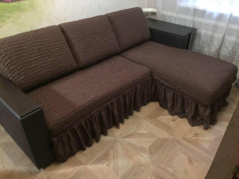 Чехлы на угловой диван