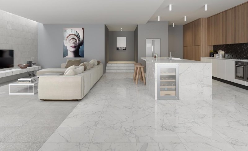Керамогранит kerranova carrara marble trend mr 60