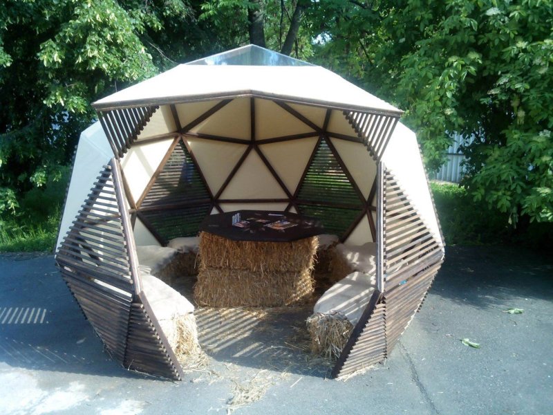 Купольная беседка