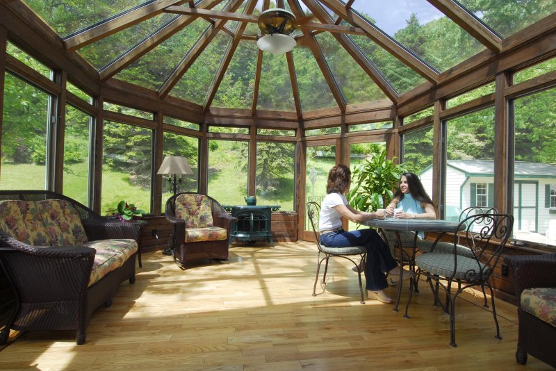 Four seasons sunrooms зимние сады