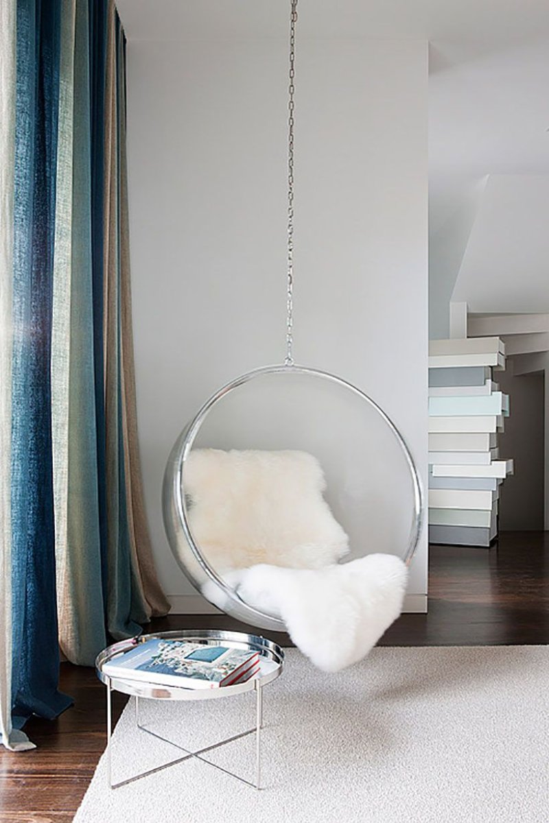 Кресло подвесное bubble chair