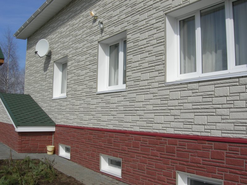 Фасадная панель для наружной отделки дома