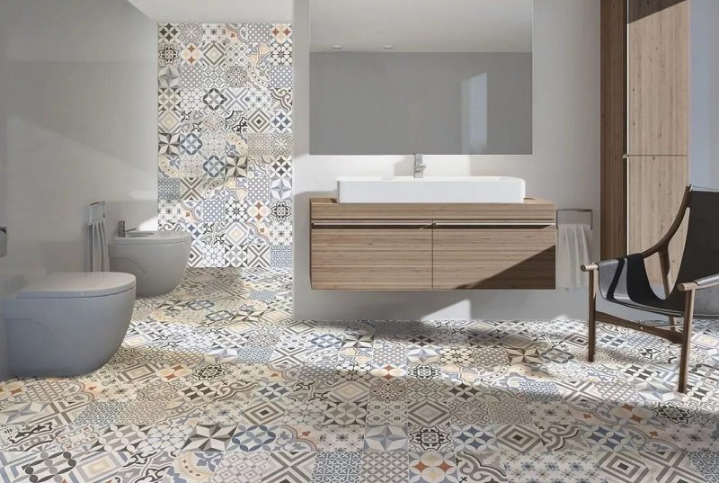 Керамическая плитка navarti kerlife hydraulic william ocean 45x45