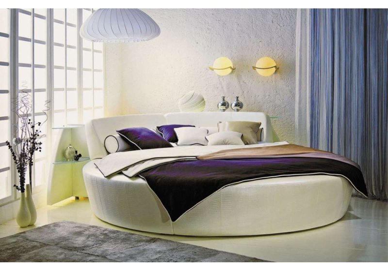 Кровать круглая letto rotondo gm 03