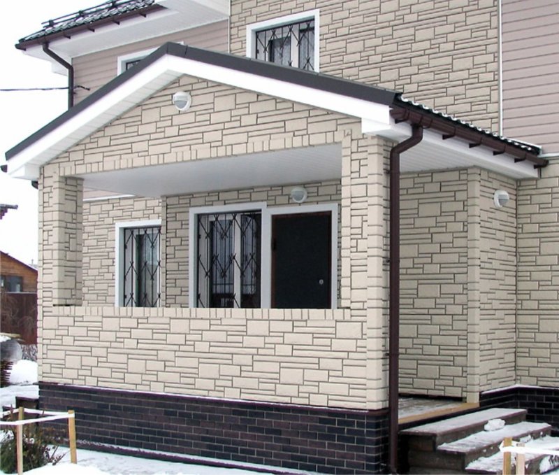 Фасадная панель для наружной отделки дома