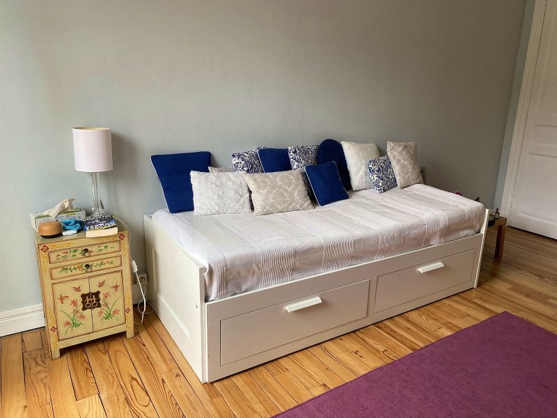 Кушетка кровать хемнэс ikea