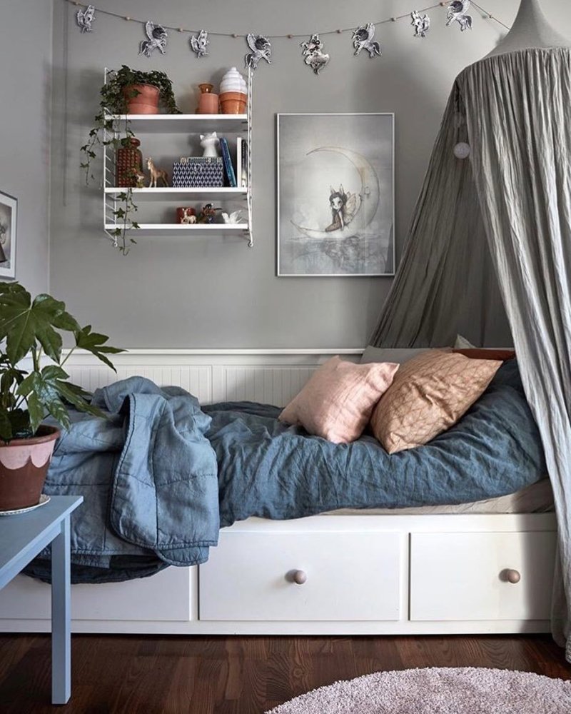 Кушетка кровать хемнэс ikea