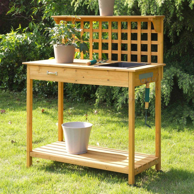 Potting bench