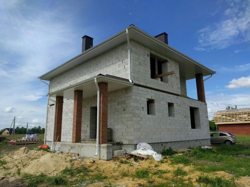 Дом из газобетона