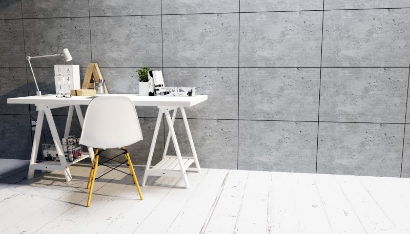 Плитка пвх quickstep бетон светлый коллекция ambient glue plus amgp40049
