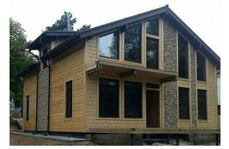 Дома из клееного бруса