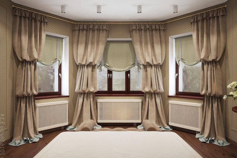 Шторы в классическом интерьере