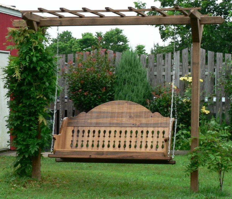 Садовая качель pergola