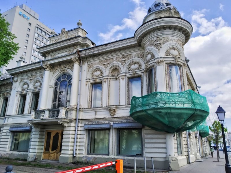 Особняк ушковой казань